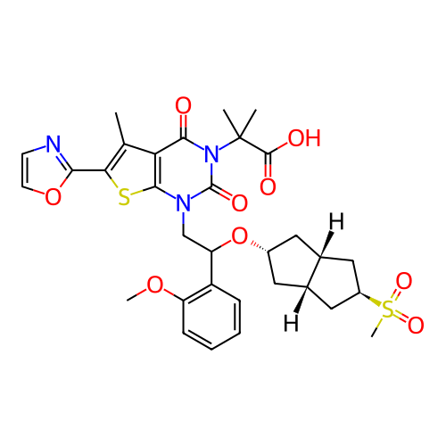 Chemical structure of BindingDB Monomer ID 459214