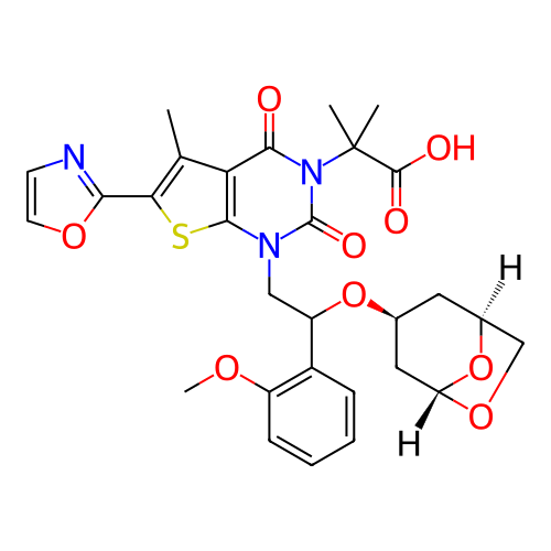 Chemical structure of BindingDB Monomer ID 459215