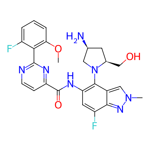 Chemical structure of BindingDB Monomer ID 459442