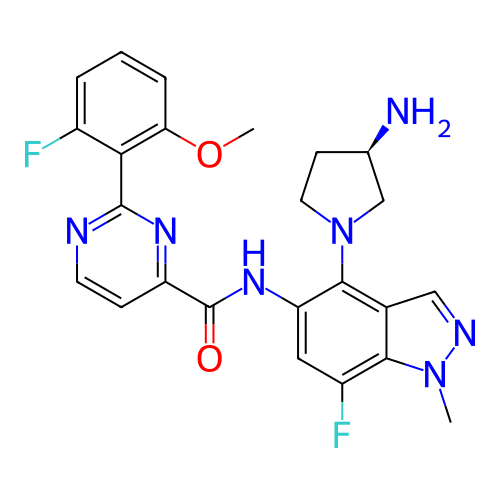 Chemical structure of BindingDB Monomer ID 459443