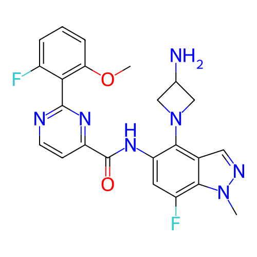 Chemical structure of BindingDB Monomer ID 459453
