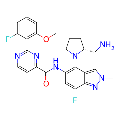 Chemical structure of BindingDB Monomer ID 459455