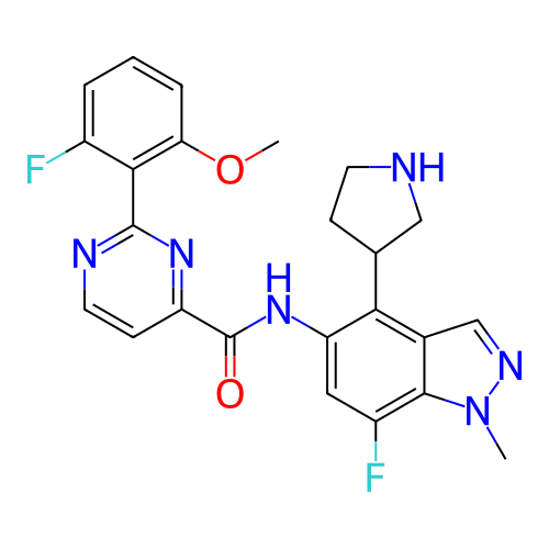 Chemical structure of BindingDB Monomer ID 459456