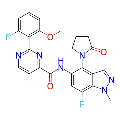 Chemical structure of BindingDB Monomer ID 459457