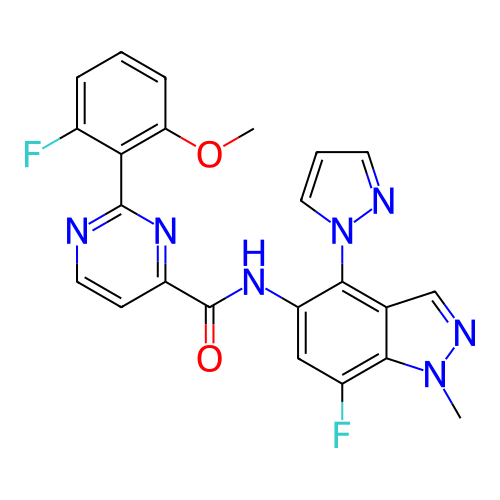 Chemical structure of BindingDB Monomer ID 459458