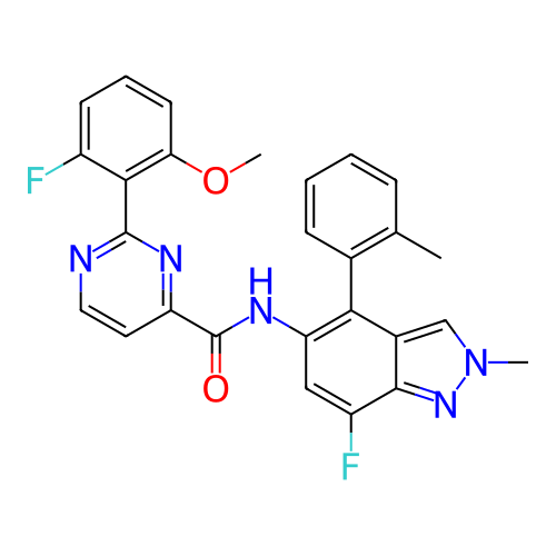 Chemical structure of BindingDB Monomer ID 459460