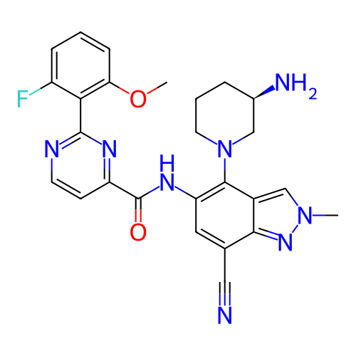 Chemical structure of BindingDB Monomer ID 459462