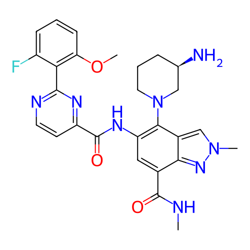 Chemical structure of BindingDB Monomer ID 459464
