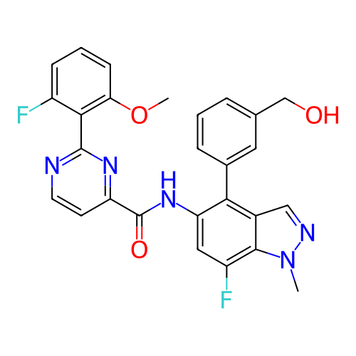 Chemical structure of BindingDB Monomer ID 459471