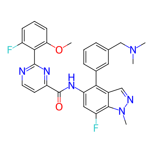 Chemical structure of BindingDB Monomer ID 459473
