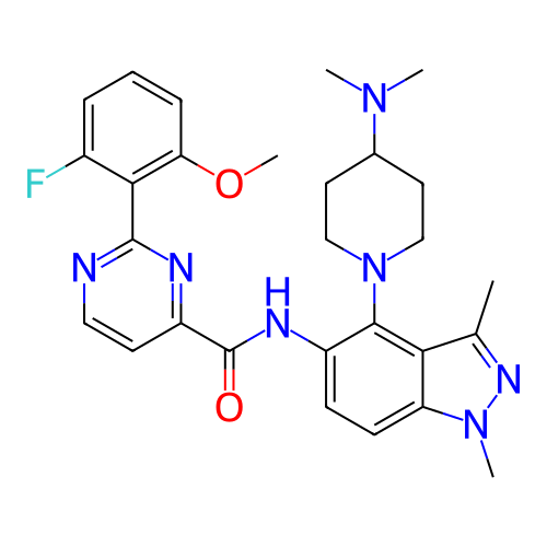 Chemical structure of BindingDB Monomer ID 459477