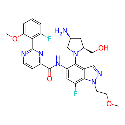Chemical structure of BindingDB Monomer ID 459480