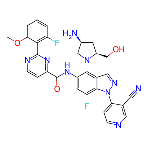Chemical structure of BindingDB Monomer ID 459483