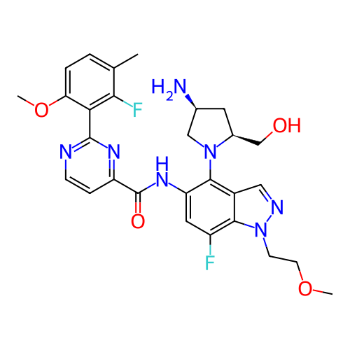 Chemical structure of BindingDB Monomer ID 459486