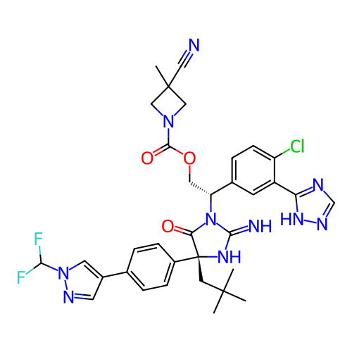 Chemical structure of BindingDB Monomer ID 460965