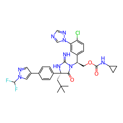 Chemical structure of BindingDB Monomer ID 461185