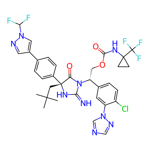 Chemical structure of BindingDB Monomer ID 461186