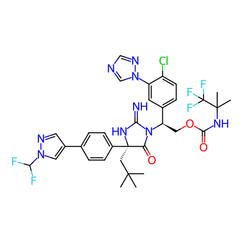 Chemical structure of BindingDB Monomer ID 461195