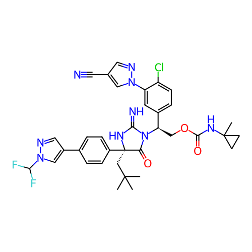 Chemical structure of BindingDB Monomer ID 461227