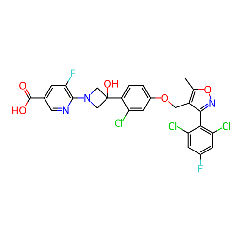 Chemical structure of BindingDB Monomer ID 461250