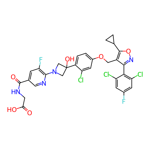 Chemical structure of BindingDB Monomer ID 461254