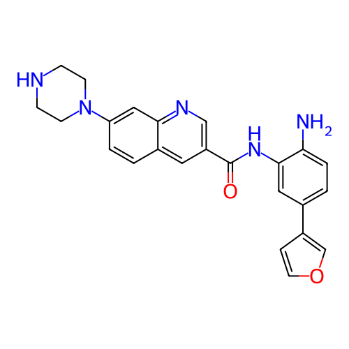 Chemical structure of BindingDB Monomer ID 461261