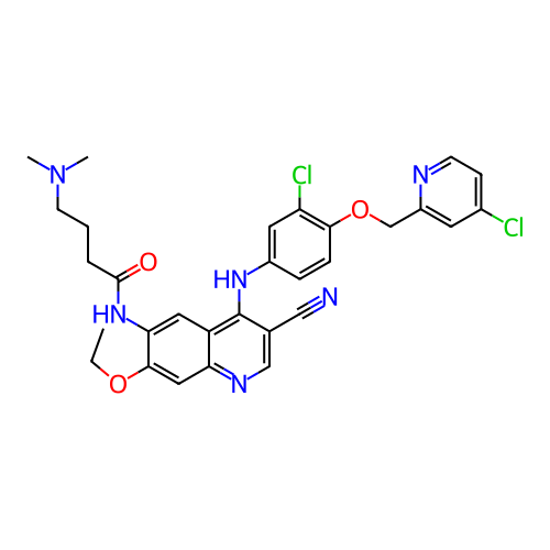 Chemical structure of BindingDB Monomer ID 461295