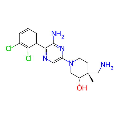 Chemical structure of BindingDB Monomer ID 461303