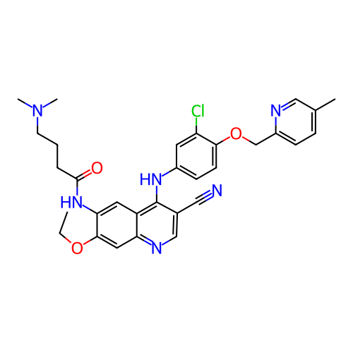Chemical structure of BindingDB Monomer ID 461305