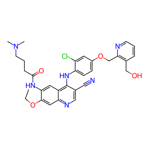 Chemical structure of BindingDB Monomer ID 461377
