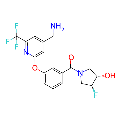 Chemical structure of BindingDB Monomer ID 461386