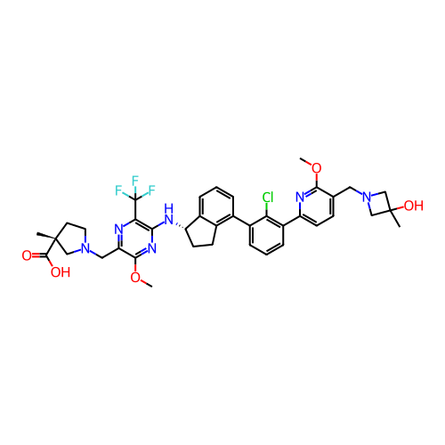 Chemical structure of BindingDB Monomer ID 461492