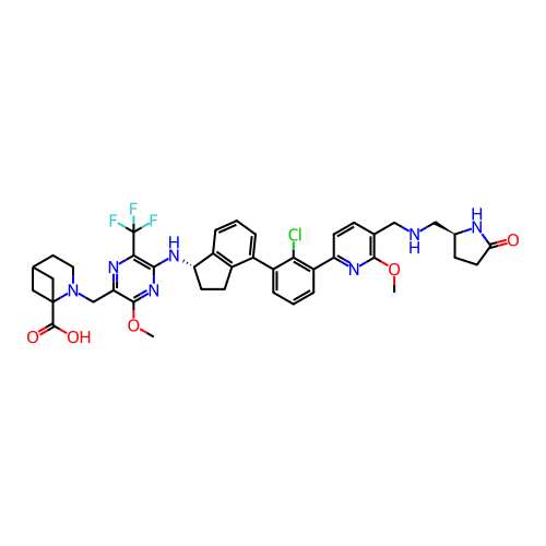 Chemical structure of BindingDB Monomer ID 461494