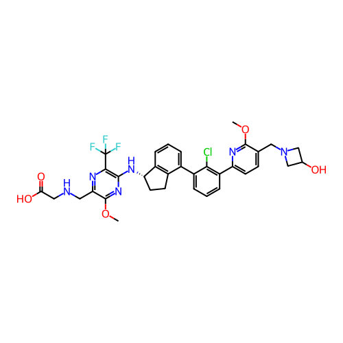 Chemical structure of BindingDB Monomer ID 461497