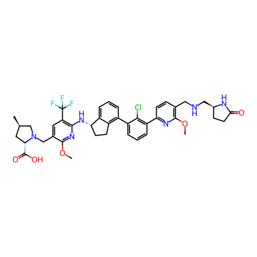 Chemical structure of BindingDB Monomer ID 461502