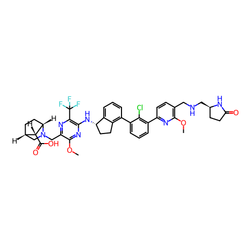 Chemical structure of BindingDB Monomer ID 461504
