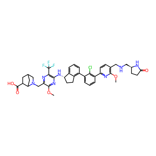 Chemical structure of BindingDB Monomer ID 461505