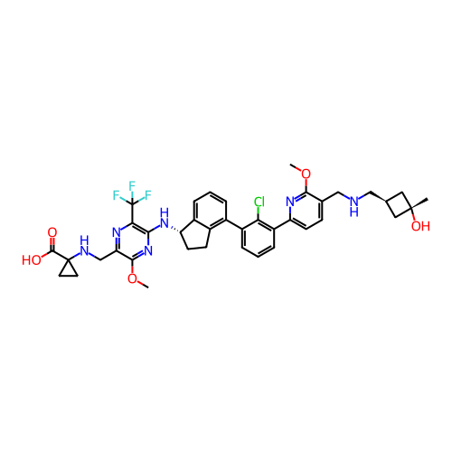 Chemical structure of BindingDB Monomer ID 461509