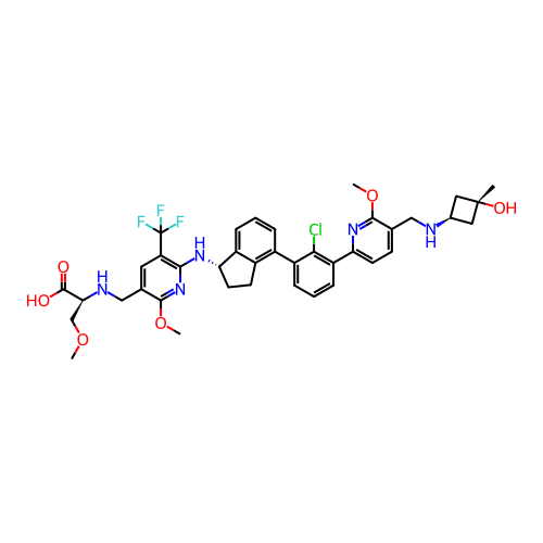 Chemical structure of BindingDB Monomer ID 461515