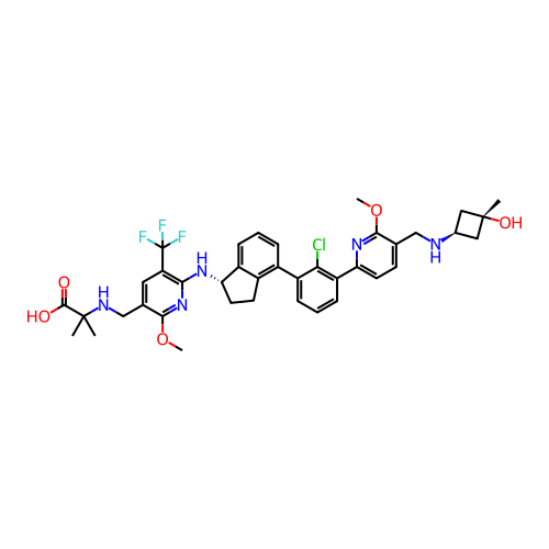 Chemical structure of BindingDB Monomer ID 461516