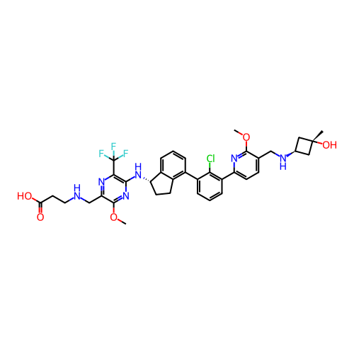 Chemical structure of BindingDB Monomer ID 461517