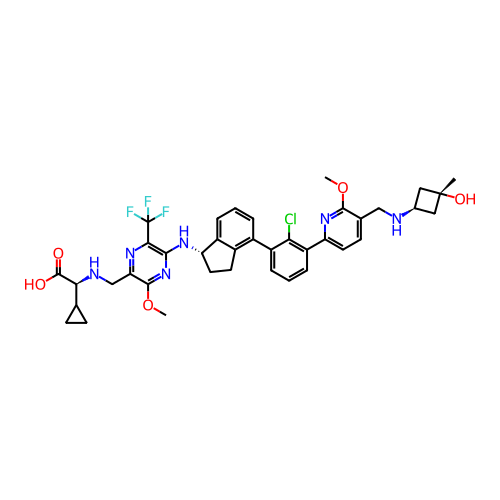 Chemical structure of BindingDB Monomer ID 461518