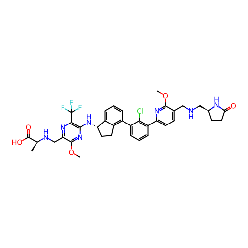 Chemical structure of BindingDB Monomer ID 461530