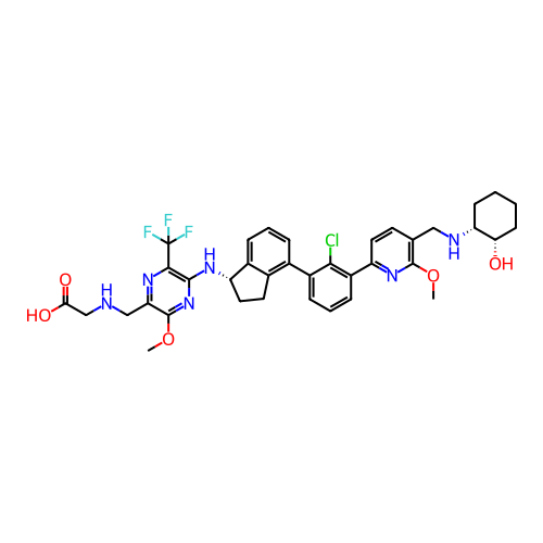 Chemical structure of BindingDB Monomer ID 461533