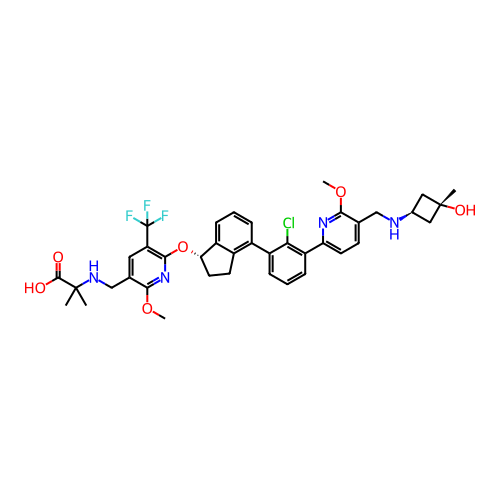 Chemical structure of BindingDB Monomer ID 461534