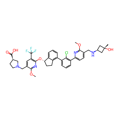 Chemical structure of BindingDB Monomer ID 461535