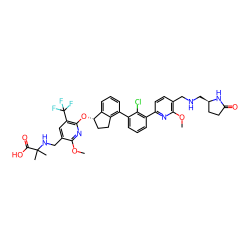 Chemical structure of BindingDB Monomer ID 461545