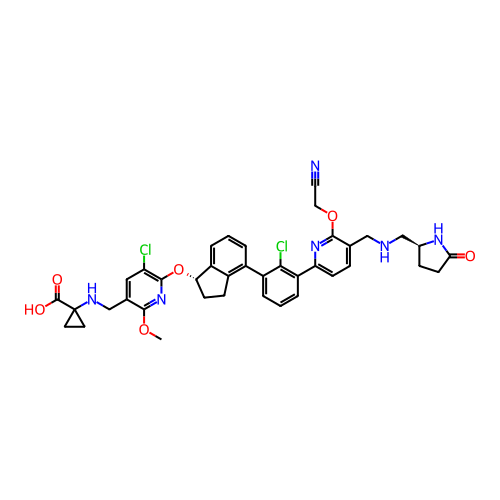 Chemical structure of BindingDB Monomer ID 461547