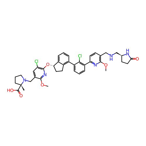 Chemical structure of BindingDB Monomer ID 461550