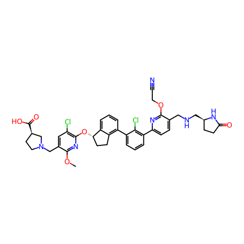 Chemical structure of BindingDB Monomer ID 461552